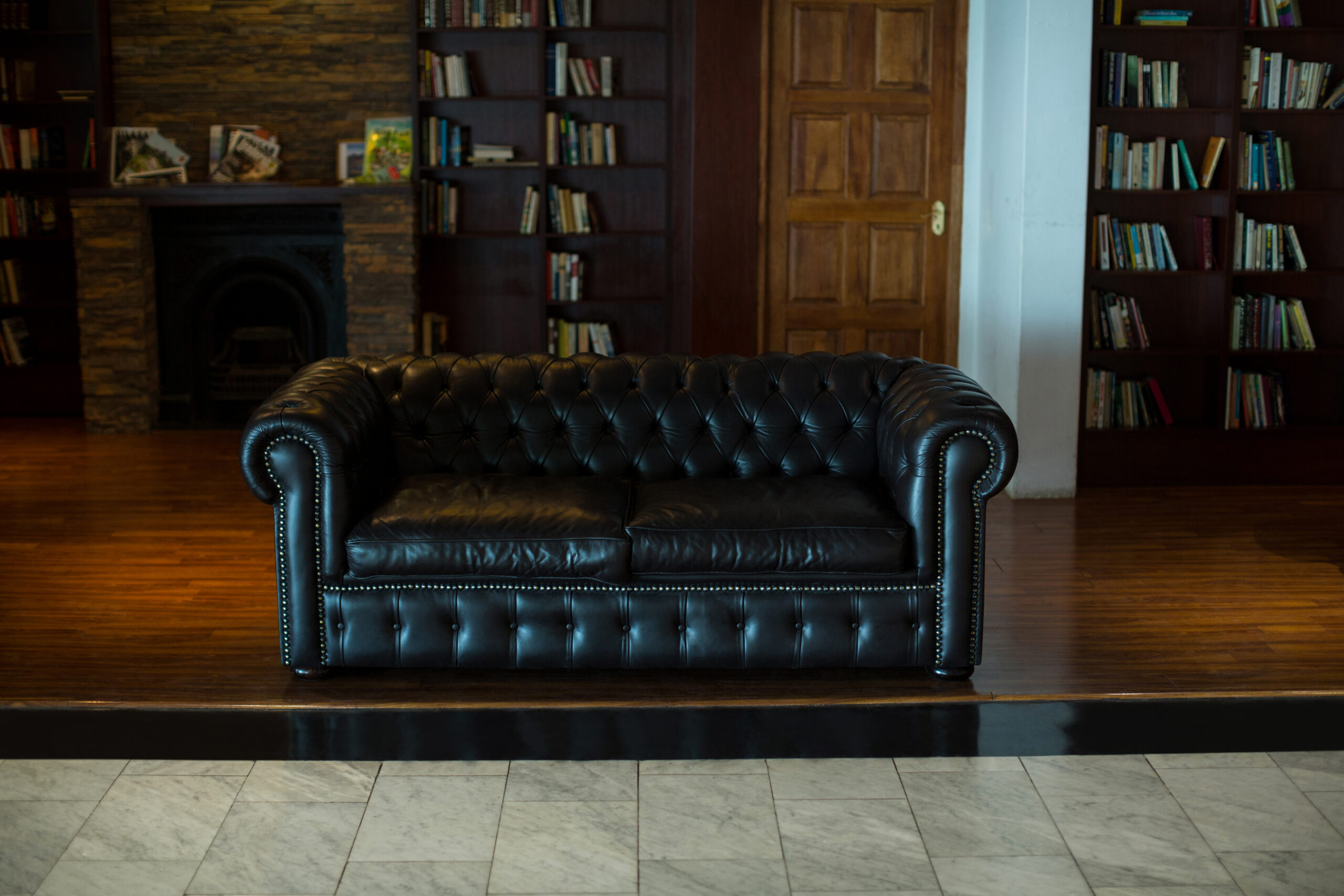 leather sofa​