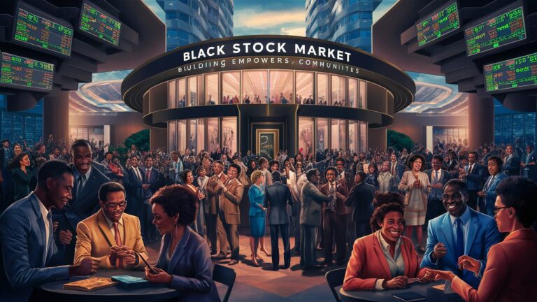black stock market